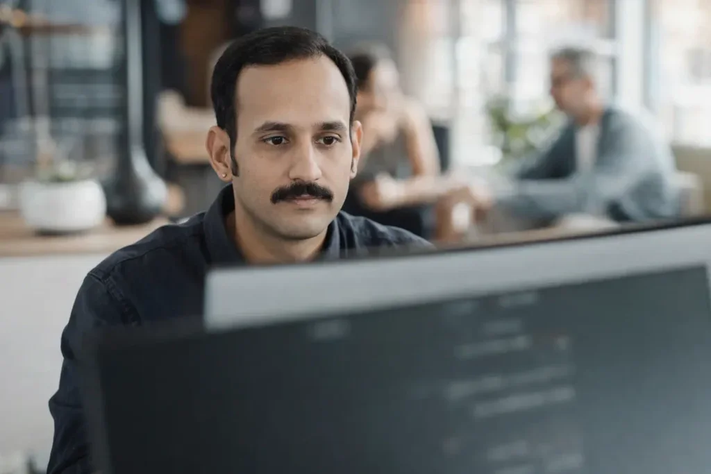Vikram Chouhan at work