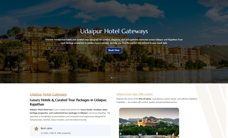 Udaipur Hotel Gateways