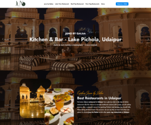 Heritage Restaurant in Udaipur