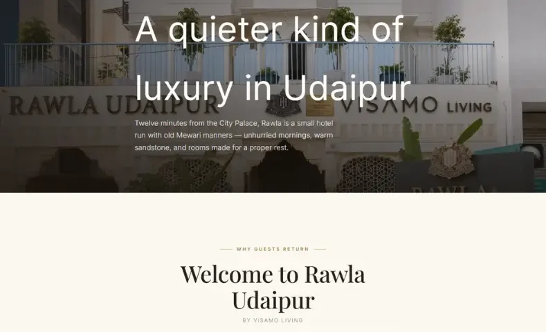 Rawla Udaipur - Luxury Boutique Hotel in Udaipur